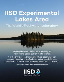 IISD Experimental Lakes Area brochure 