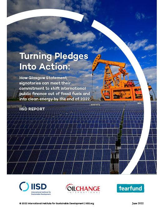 Turning Pledges Into Action | International Institute for