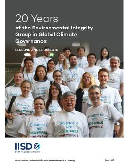 20 Years Of The Environmental Integrity Group In Global Climate ...