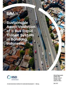 A Sustainable Asset Valuation Of A Bus Rapid Transit System In Bandung ...