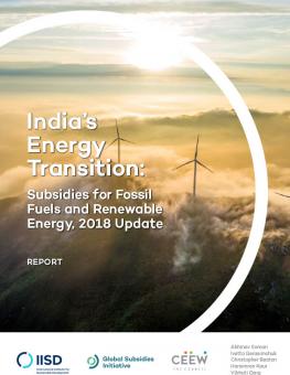 India's Energy Transition: Subsidies For Fossil Fuels And Renewable ...