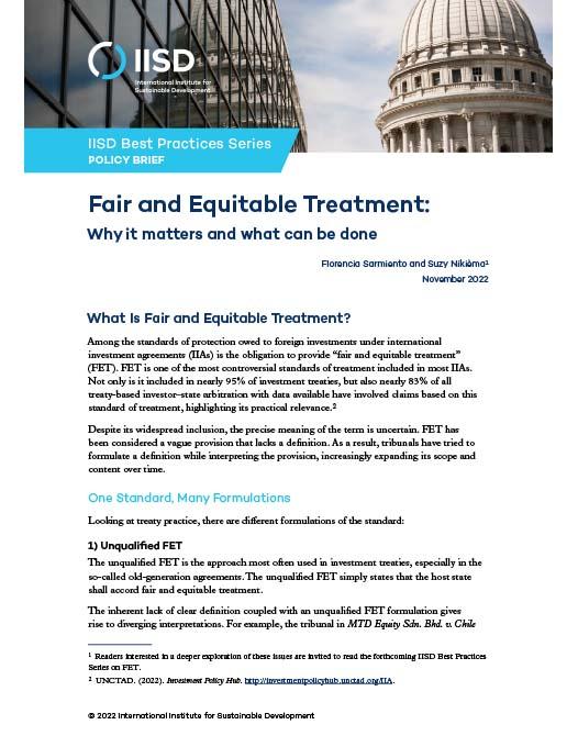 fair-and-equitable-treatment-why-it-matters-and-what-can-be-done