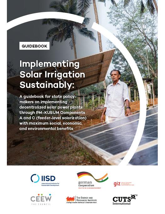 Implementing Solar Irrigation Sustainably | International Institute For ...