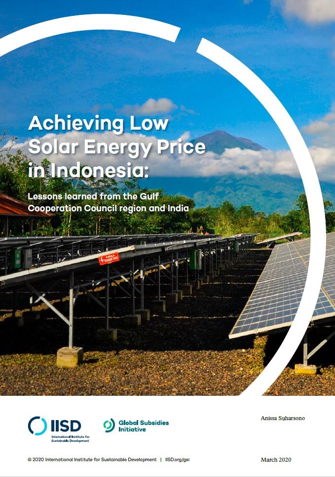 Achieving Low Solar Energy Price In Indonesia: Lessons Learned From The ...