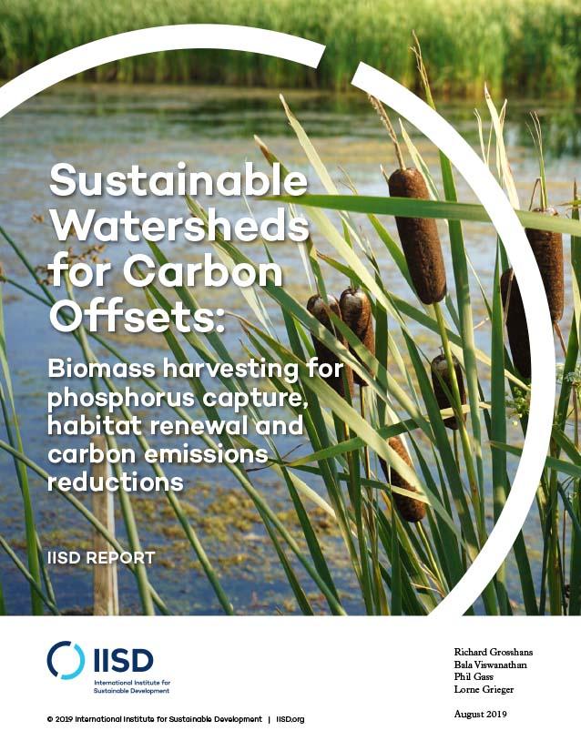 Sustainable Watersheds For Carbon Offsets: Biomass Harvesting For ...