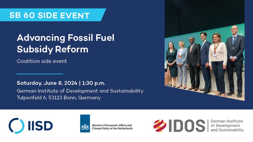 Fossil Fuel Subsidy Reform Side Event