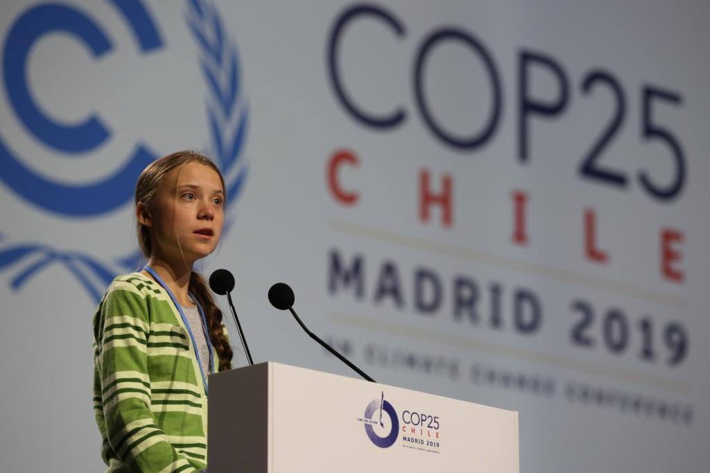 Greta Thunberg at COP 25